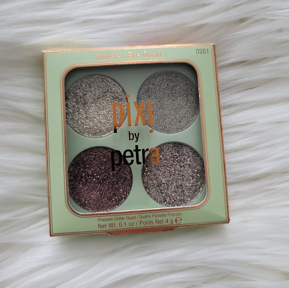 NEW Pixi by Petra GoldLava Glitter-y Eye Quad